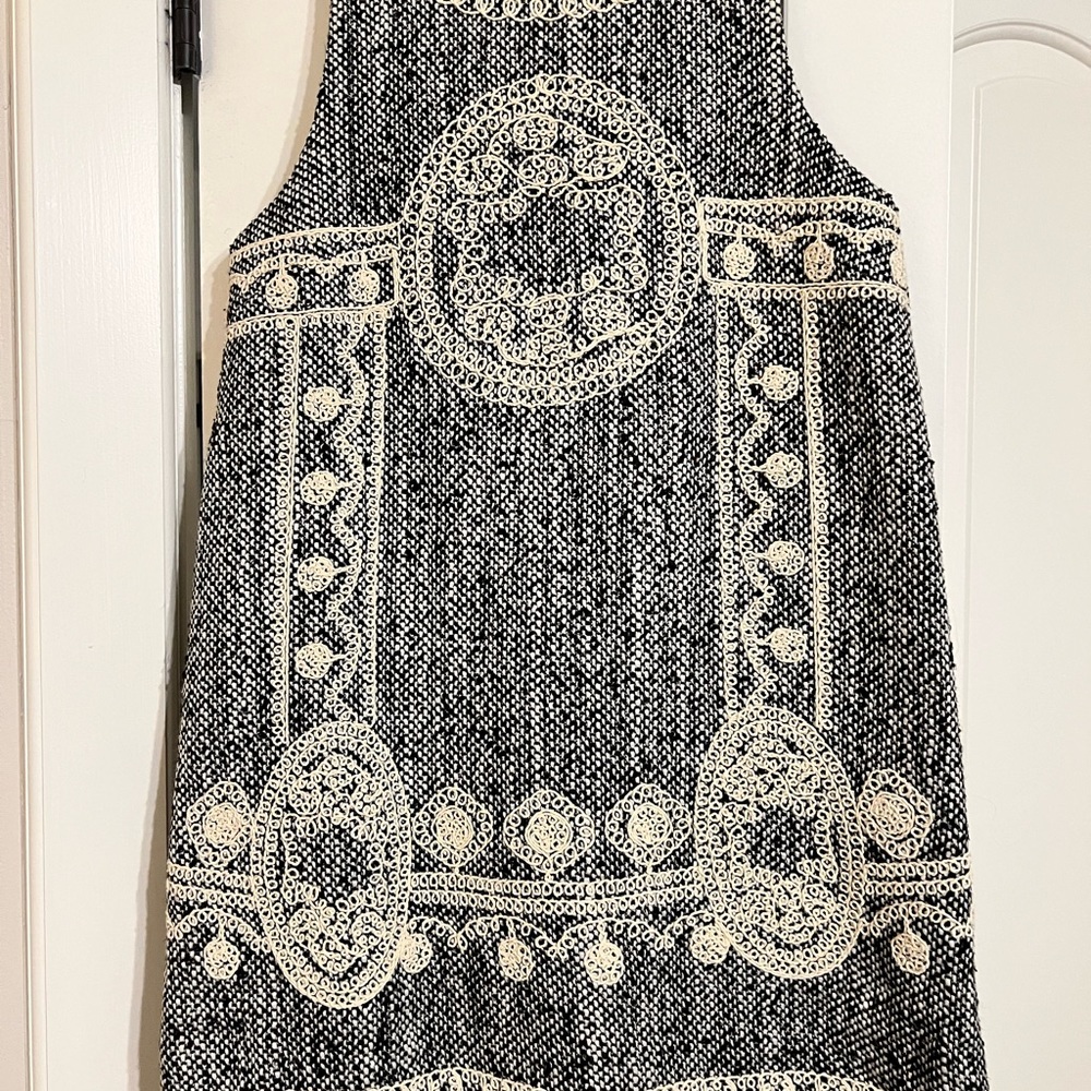 Vintage Freeway wool embroidery dress - Picture 7 of 11